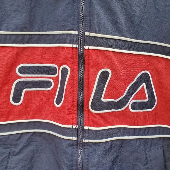 🔥sold🔥Hooded FILA Puffer Coat--Embroidered! - Picture 2 of 8